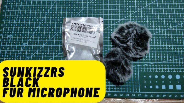 Sunkizzrs Black Fur Microphone