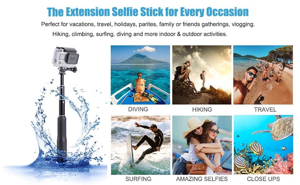 Selfie Stick for GoPro 