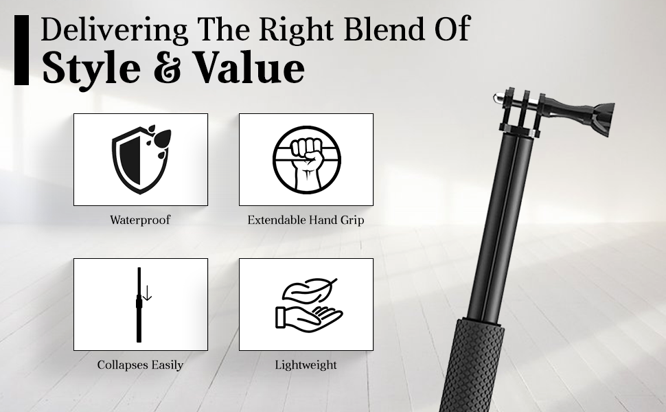 Selfie Stick for GoPro 