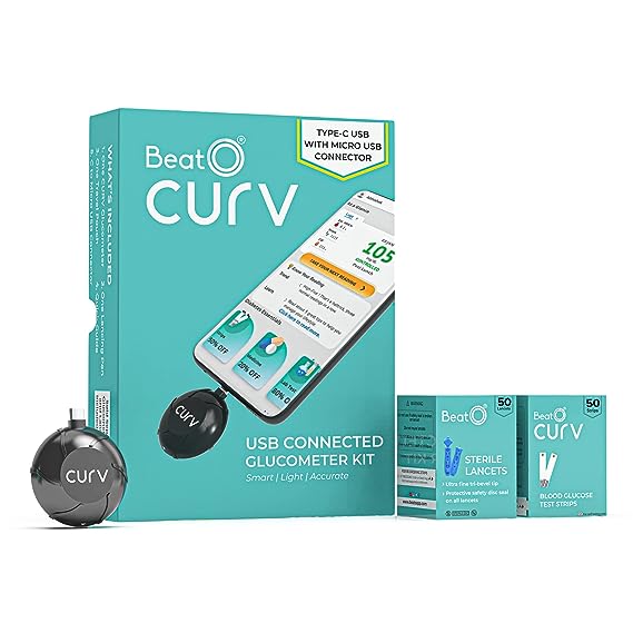 BeatO CURV Smartphone Connected Glucometer