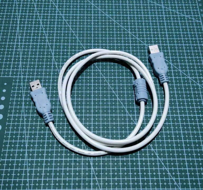 USB 2.0 Male to Male Cable Cord