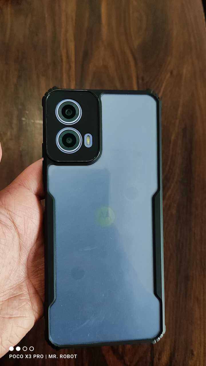 Back Cover for MOTOROLA G34 5G|Moto G34|5G|Back Cover|Transparent|Crystal Clear|Hard|Black|Shock Proof|Back Case|TPU Bumper|Drop Protection|Amazon|Whats In Box