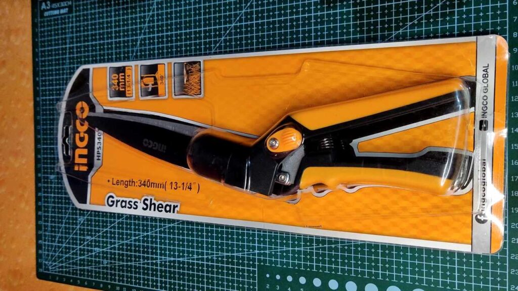 INGCO|Grass Cutter|340|Grass Trimming|Shears|Simple|Grass Trimmer|Grass Shears|County Tools|Secure|Safety Lock|Stick Coating|INGCO|Amazon|Whats In Box