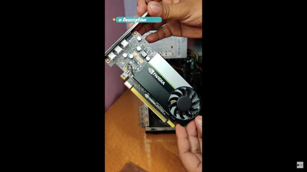Nvidia T400 Installation|How to Install Graphics card in PC|Install GPU in PC|Update Graphics Card|ग्राफिक कार्ड कैसे लगायें|Low Profile Graphics Card Installation|NVIDIA|Amazon|Whats In Box