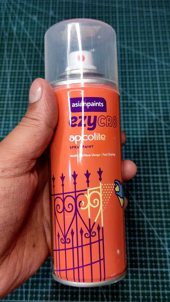 Red Spray Paint | Asian Paints|200 ml|Gloss Finish| Signal Red|ezyCR8|Fast Drying|DIY|Home|Red(0534)|Spray Paint for|Metal|Wood|Wall|Spray Paint 200 ml|Red Spray Paint|Amazon